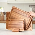 thumbnail image 4 of Juego de Tablas de Cortar hecef de 3 Piezas con Soporte - Madera, 38 cm, 4 of 11