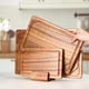 thumbnail image 4 of Juego de Tablas de Cortar hecef de 3 Piezas con Soporte - Madera, 38 cm, 4 of 11