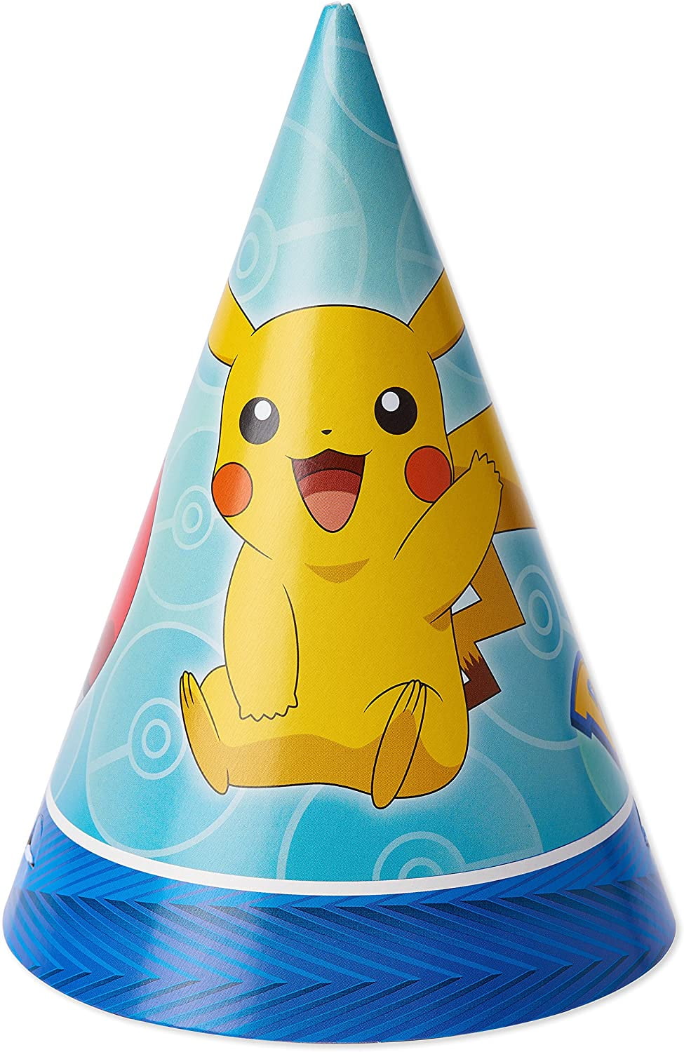 Pokemon Paper Cone Hats, Party Favor