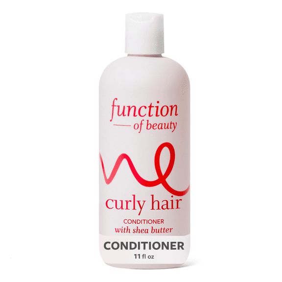 Function of Beauty Custom Curly Hair Conditioner Base with Shea Butter, 11 fl oz