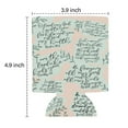 thumbnail image 3 of 2 Pcak Can Cooler Sleeves Insulated Collapsible Beer Sleeve Prayer Scriptures Soda Beer Can Covers for Birthday Party Wedding, 3 of 3