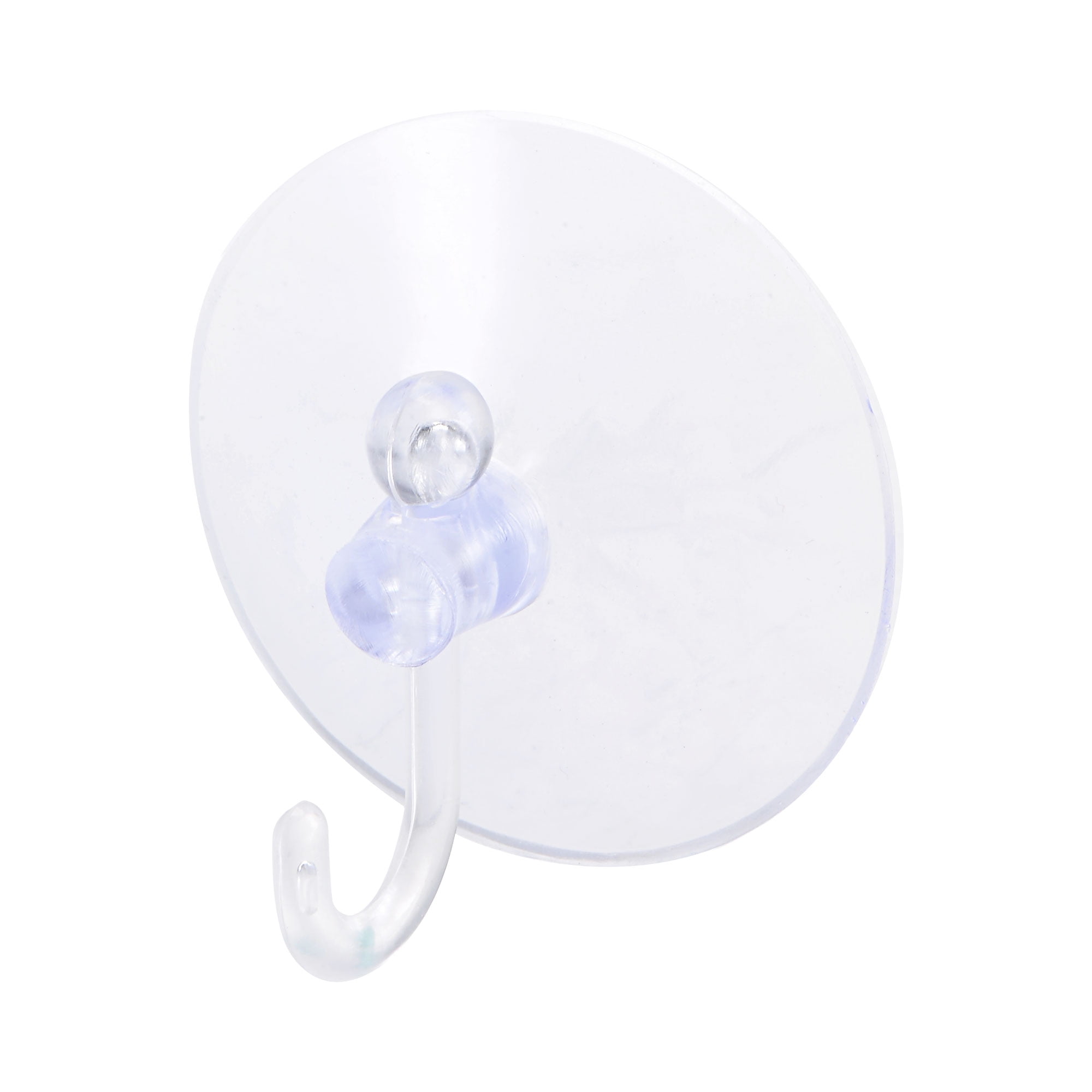 Uxcell Plastic Window Glass Wall Suction Cup Smooth Hook Hanger 50mm Dia 4 Pack