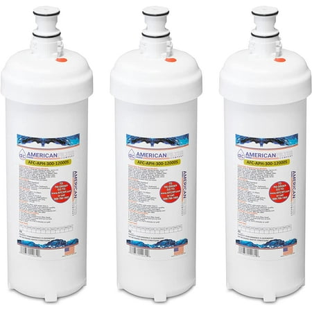 

AFC Brand Water Filters Model # AFC-APH-300-12000SKH Compatible with Manitowoc® K-00338 - 3 Filters - Made in U.S.A.