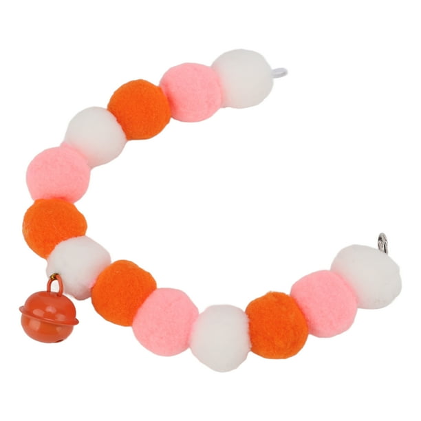 Cat Collar With Bells Kitty Collar Cat Collars For Girl Cats Soft Plush Balls Cute Dog Cat Collar Party Daily Accessories For Girl Female Small Medium Large Dogs and Cats Walmart