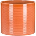 thumbnail image 1 of 11" Papaya Fashionista Ceramic Planter, 1 of 1