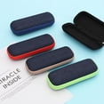 thumbnail image 5 of Fashion Pouch Bag Denim Fabric Hard Sunglasses Box Eyewear Protector Spectacle Case  Eyeglasses Case BLACK, 5 of 8