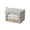 A, variant on Foldable Storage Bin with Double Door Access Stackable Closet Organizer Box for Home Organization Multi Purpose Decorative Container for Bedroom Living Room Attic and Wardrobes, A