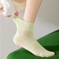 thumbnail image 6 of AirLoni Women Ankle Socks Breathable Odor Resistant College Style Student Daily Sport Socks For Running Gym Travel Couple Matching Cotton Sock Tube Socks, 6 of 6