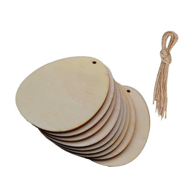 Etiquetas colgantes de madera para regalo de Pascua, etiquetas colgantes para fiestas, suministros para fiestas, decoración del hogar, madera 8 cm x 65 cm