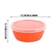 thumbnail image 5 of Juego de 4 recipientes herméticos para almacenar alimentos con tapas, apilables, para preparar comidas y organizar el refrigerador, diseño hermético y sin BPA. Aestivo | Naranja | AESTIVO, 5 of 7