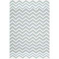 thumbnail image 2 of SAFAVIEH Dhurries Marisa Geometric Area Rug, Blue/White, 6' x 9', 2 of 5