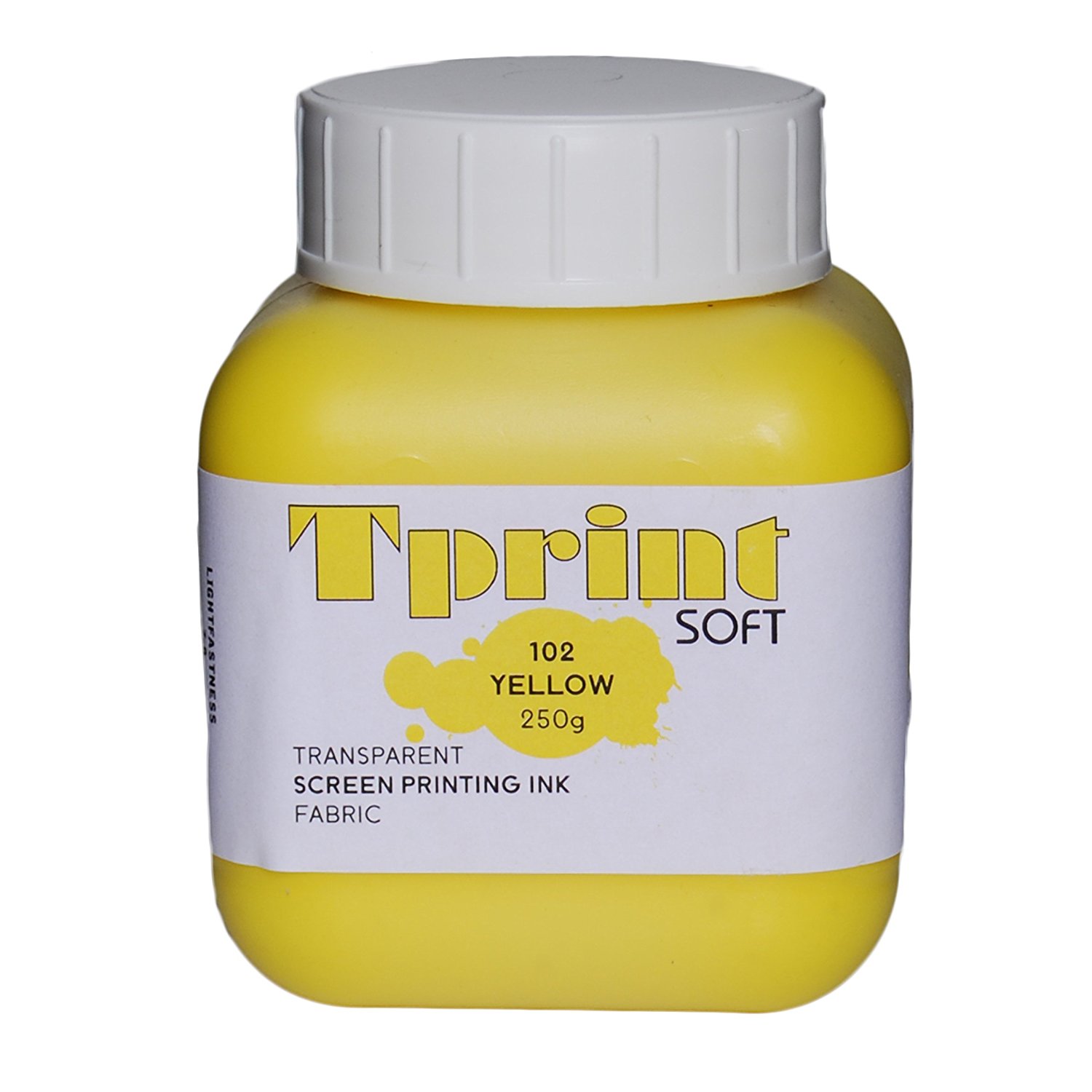 Extra Fabric Ink, in Yellow, Waterbased, transparent serigraphy Extra Fabric Inks By Magic
