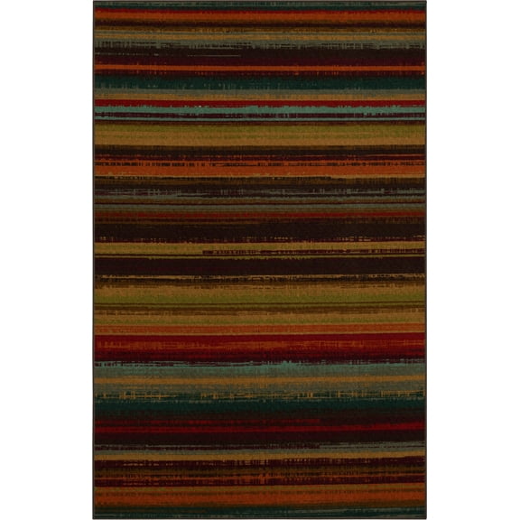 Mohawk Home Avenue Stripe Area Rug, Multi, 5'x8'