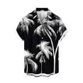 thumbnail image 2 of Xixinqiwan No Boundaries Men's & Big Men's Button Up Shirt,Men's UV Protection Resort Shirt Short Sleeve Button Down Lightweight Hawaiian Printed Beach Top, 2 of 5