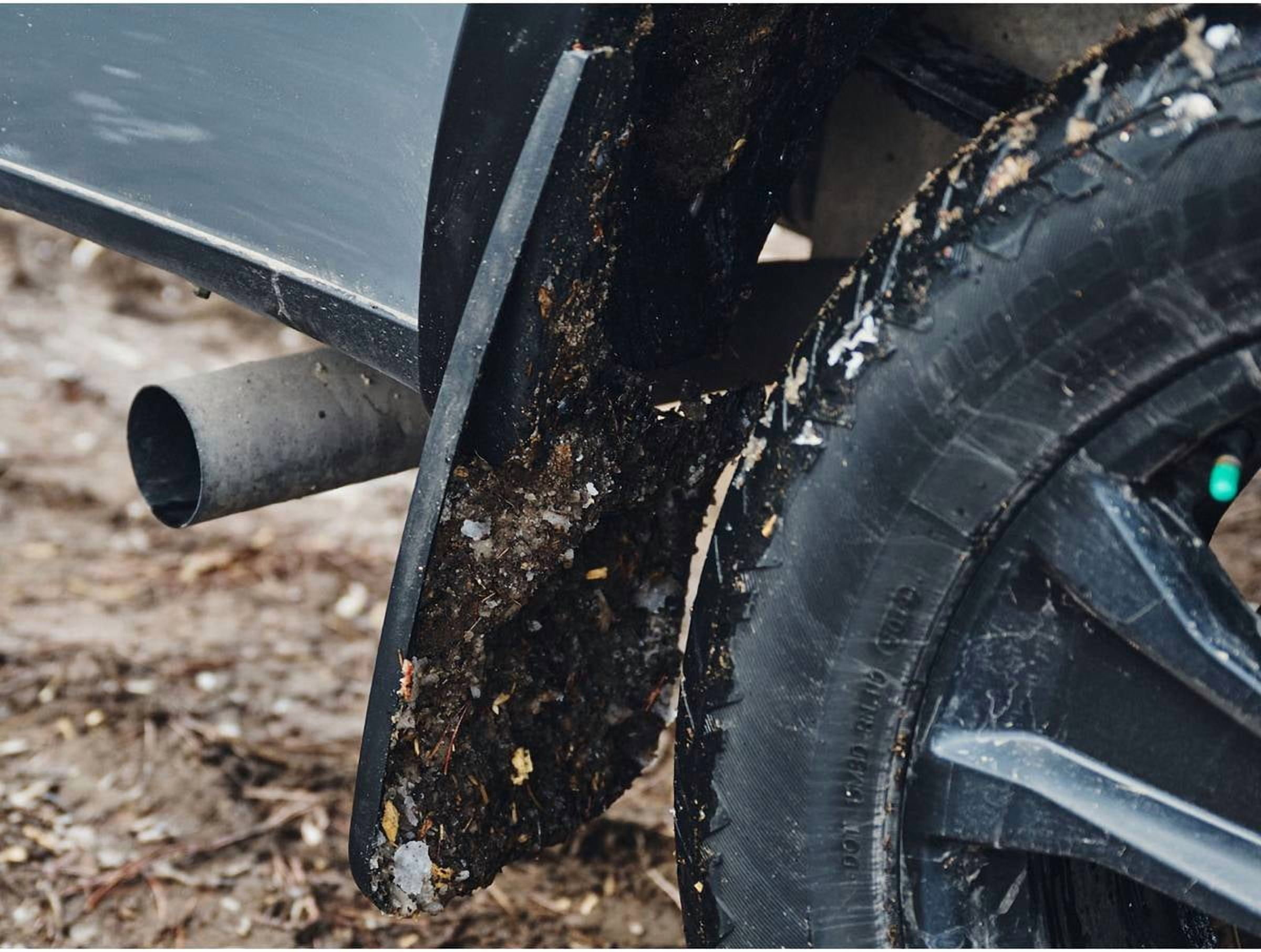 Husky Liners 59521 Custom Molded Mud Flaps Fit 21–25 F150 w/o Fender Flares – Rear