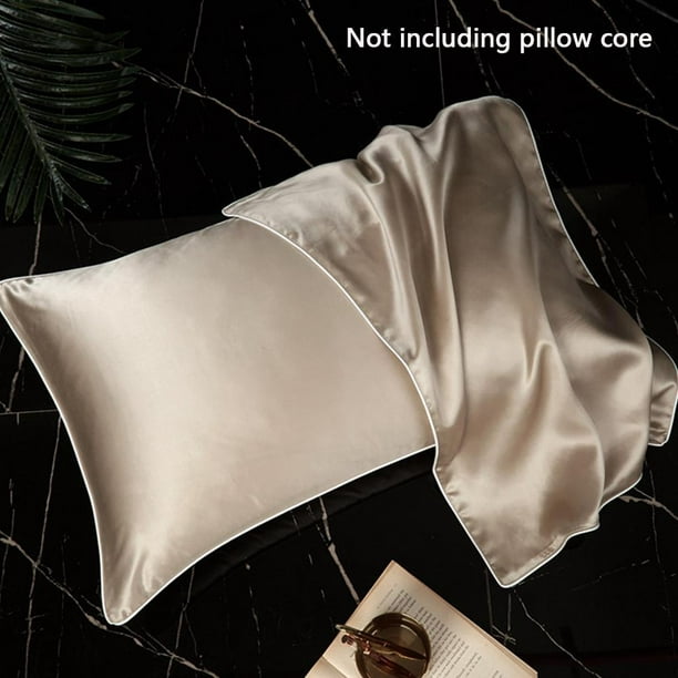 1 pièces taies d'oreiller en soie de mûrier doux taie d'oreiller en soie  pure taie d'oreiller pour un sommeil sain 