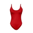 thumbnail image 6 of Admvng Bathing Suits for Women Tummy Control Solid Color Plus Size New Backless Sexy One-piece Swimsuit S-3XL, 6 of 6
