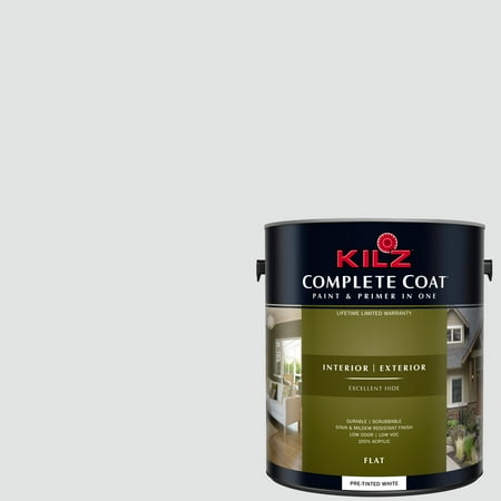 Kilz Complete Coat Interior Exterior Paint Primer In One Rj130 Kilz Complete Coat Interior Exterior Paint Primer In One Rj130 Regency White