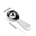 thumbnail image 2 of Stainless Steel Coffee Scoop Short Handle Tablespoon Measuring Spoons for Coffee Tea Sugar, 2 of 3