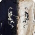 thumbnail image 3 of Jersey Cuello Redondo Yuyangstore Pantalón Corto Estampado Manga Larga Moda Mujer Primavera, 3 of 4