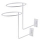 thumbnail image 1 of Soporte de pared para casco de motocicleta, bolsas, expositor, accesorios para el hogar Blanco, 1 of 9