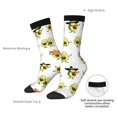 thumbnail image 4 of Logiee Kawaii Mexican Avocado Print Adult Socks for Men & Women,Calf Socks, Ankle Socks,Boots Socks,Breathable Casual Sock,Unisex Crew Socks, 4 of 6