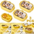 thumbnail image 1 of Contenedor Comida Portátil Sellado Acero Inoxidable para Estudiantes Primaria/empleados Oficina, 1 of 7