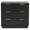 Black | 4 Drawers, variant on Tcbosik 4-Drawer Dresser with Wave Design Fronts - Compact Storage Cabinet, Can Be Used as a Tall Nightstand or Entryway Organizer, Black