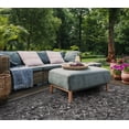 thumbnail image 5 of SAFAVIEH Courtyard Darin Traditional Indoor/Outdoor Area Rug, 8' x 11', Black/Ivory, 5 of 14
