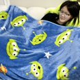 thumbnail image 5 of Cómodo cojín trasero de Alien de punto, almohada de peluche de Anime, manta, sofá, decoración del hogar, regalos de Navidad para niñas, 5 of 5