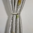 thumbnail image 5 of Tieback de cortina decorativa, plata, 2 piezas de hebillas de cortina de cuerda de resorte de metal ajustable para la decoración de la ventana del hotel de la oficina en el hogar, 5 of 5