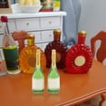 thumbnail image 1 of 2 Pieces Mini House Champagne Bottle Handcrafted Simulated Simulation Drinks Drinks Realistic Accessory Bottles Model Kitchen Pub Dinning, 1 of 6