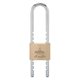 thumbnail image 1 of Candado comercial con llave de latón macizo de 50 mm con grillete ajustable - Cuerpo de latón macizo con grillete de acero al boro, 1 of 5