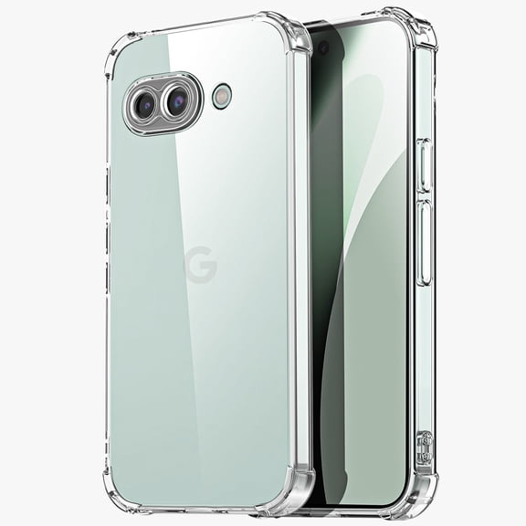 AICase For Google Pixel 10a 2026 Clear Case Shockproof Protective Soft Phone Cover
