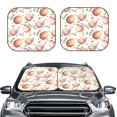 thumbnail image 2 of Salouo colorful easter eggs Pattern Car Windshield Sun Shade Foldable | Front Windshield Shade for Sun, Heat and UV Rays | Interior Sun Protection-Large, 2 of 6