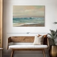 thumbnail image 3 of Elephant Stock Whispering Ocean Waves Wall Art - Horizontal Canvas Wall Art - Lobby Wall Decor - Wellness Canvas - Orange And Gray Decor By Silvia Vassileva - 45" x 30", 3 of 8