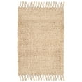 thumbnail image 4 of SAFAVIEH Natural Fiber Clara Braided Jute Area Rug, Ivory, 2'6" x 4', 4 of 9