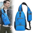 thumbnail image 2 of Waterfly Crossbody Sling Backpack for Men Women Lightweight Shoulder Bag for Hiking Travel and Outdoor Sports, 2 of 9