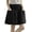 Black, variant on Swim Shorts Women Casual Elastic Waist Pockets Knee Length Bermuda Shorts for Women,Beige,L