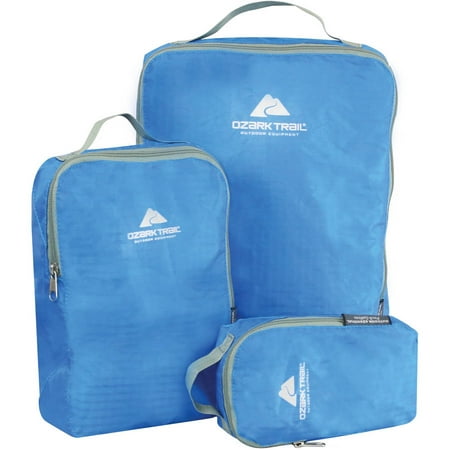 Ozark Trail Packing Cubes, 3pc Set (Best Packing Cubes For Osprey Farpoint 55)