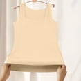 thumbnail image 5 of Women Thermal Sleeveless Camisole Built-in Bra Fleece Lined Warm V Neck Tank Top Solid Color Stretchy Slim Fit Winter Layering Underwear Vest, 5 of 5