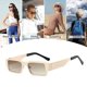thumbnail image 5 of Gafas de sol de tendencia de personalidad hip-hop, gafas de sol de moda para tiro callejero, hechas de metal, 5 of 5