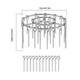 thumbnail image 4 of Air Freidora Vertical Grill Barbecue Sprower Barbagwer (24 Aguja para Hornear), 4 of 4
