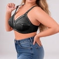 thumbnail image 5 of mihongmao Nursing Bras for Breastfeeding Bralette Ladies Comfortable No Steel Ring Breathable Woman Plus Size Bra Woman Underwear Black 4X, 5 of 6