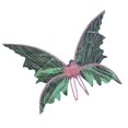 thumbnail image 1 of Mostrar alas brillantes ornamentales estampado en caliente decorar tela hadas deslumbrantes alas de mariposa para fiesta, 1 of 5