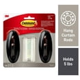 thumbnail image 4 of Command™ Curtain Rod Hooks, 17053ORB-2EF, 4 of 5