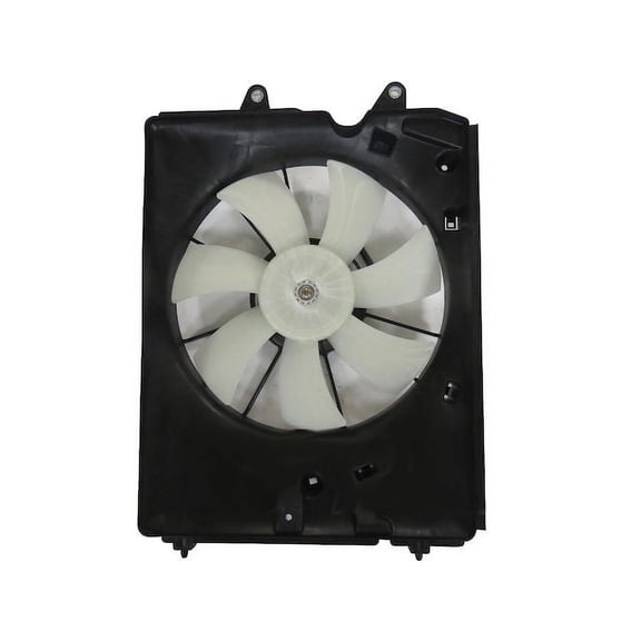 Left Driver Side Auxiliary Cooling Fan Assembly - Compatible with 2007 - 2013 Acura MDX 2008 2009 2010 2011 2012
