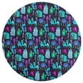 thumbnail image 3 of Haunted Mansion Round Area Rugs for Bedroom Living Room, 4FT Soft Comfy Indoor Circle Carpets, Carpet Home Decor Floor Mat, 3 of 6
