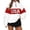 White, variant on Uobin Women's Oversized USA Graphic Letter Print Sweatshirts Crewneck Patriotic Pullover Tops Winter Sweater