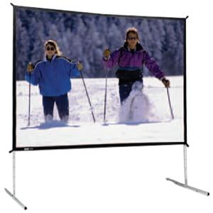 Fast Fold Deluxe Screen System - Da-Lite Fast-Fold Deluxe Screen System - Projection screen - 4:3 - Da-Mat